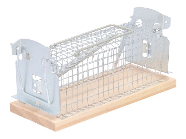 Drahtkasten Mausefalle Alive - 1 Eingang - Drahtkäfig Lebendfalle für Mäuse