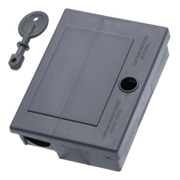 Köderstation Mäusebox 13x10x4cm - Nagerköderstation - Köderbox für Mäuse