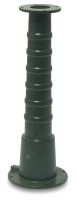 Pumpenständer für Handschwengelpumpe 1 1/4 Zoll, 670mm, Gusseisen, grün, Rundflansch