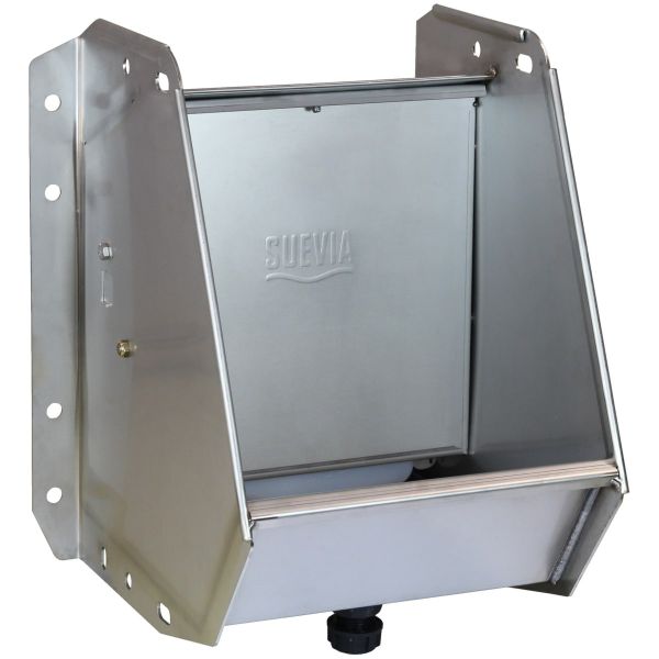 Suevia Schwimmer-Trogtränke Mod. 600 aus Edelstahl für Rinder und Kühe - 130.0600