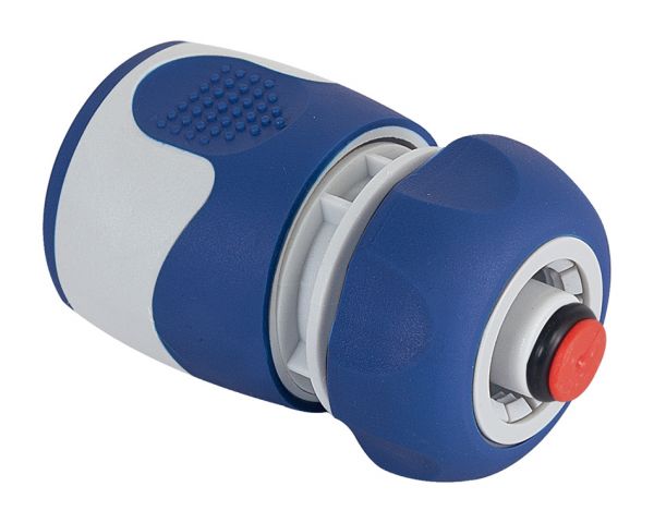 Siro Soft Schlauchstück 3/4 Zoll - mit Wasserstop - Kupplung für Gartenschläuche
