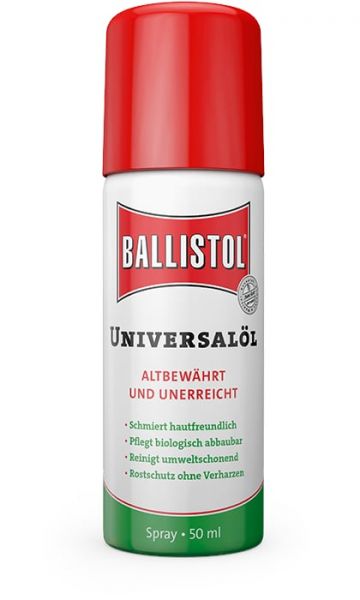 Ballistol® Universalöl 50ml Spray, bewährtes Spezialmittel, Multifunktionsöl, Pflegeöl