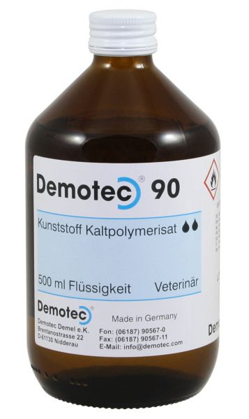 Demotec® 90, Flüssigkeit 500ml, für das bewährte System zur Klauenbehandlung bei Kühen und Rindern