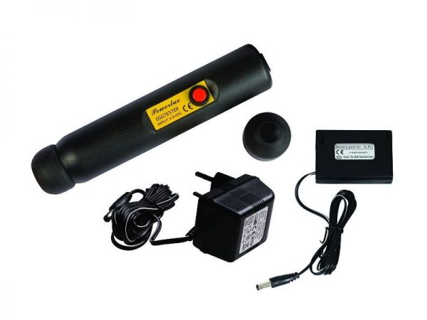Powerlux LED Eierschierlampe, Netz- und Akkubetrieb, Schierlampe für Hühnereier