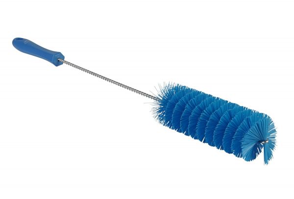 Vikan Rohrbürste mit Stiel, Ø50x510mm, medium, blau, zum Reinigen von Rohren, 81905