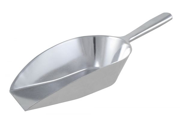 Wilesco Abwiegeschaufel 1510g, 400mm, Aluminium Futerschaufel mit Außengriff