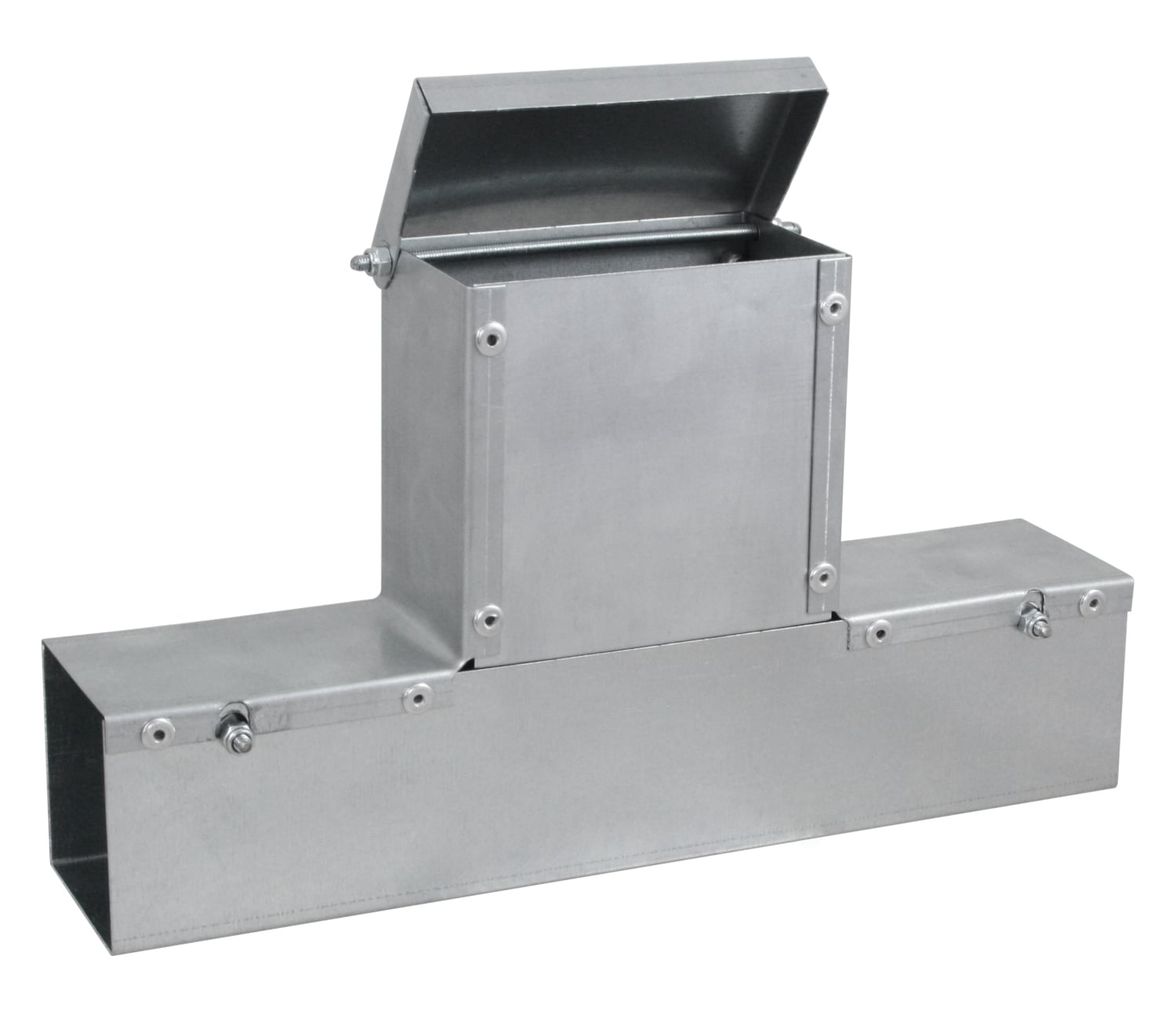 2x Maulwurffalle 27cm, verzinkt, Lebendfalle für Maulwürfe und