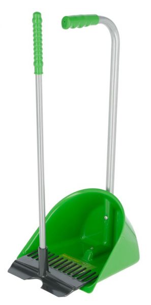 Kinder-Mistboy Mini, 60cm, grün, mit Rechen aus ABS-Kunststoff, Mistschaufel für Kinder