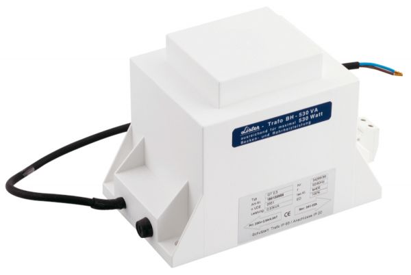 Lister Transformator (230/24V, 120W) Trafo für heizbare Tränkebecken und Heizleitungen