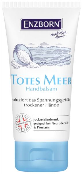 Enzborn® Totes Meer Handbalsam 75ml Tube, Pflegebalsam für trockene und empfindliche Hände