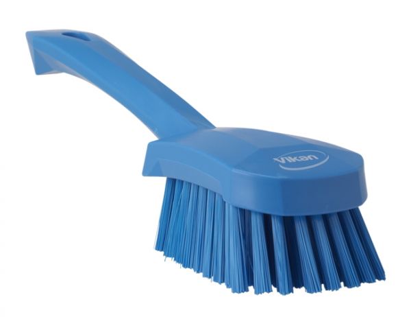 Vikan Handbürste mit kurzem Stiel 270mm, Bürste für die Lebensmittelindustrie - 41903