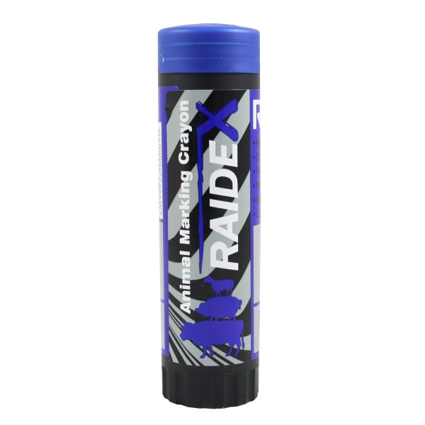 Raidex Viehzeichenstift Blau, Markierungsstift zur Kennzeichnung von Tieren