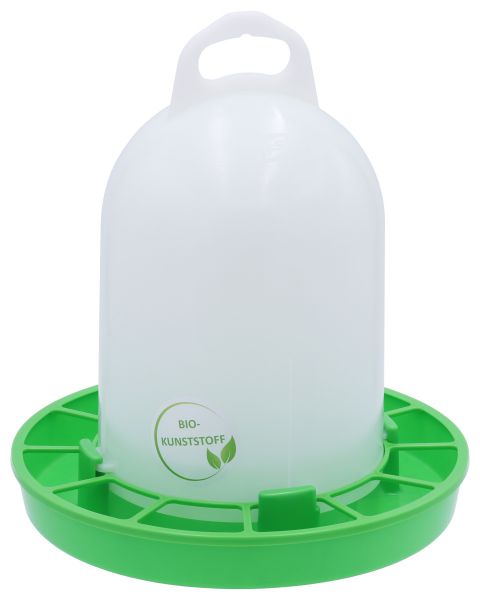 Stükerjürgen Bio Futterautomat 2,5kg - Geflügel Futtertrog aus biologischem Kunststoff