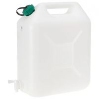 Wasserkanister 20 Liter mit Auslaufhahn, lebensmittelecht, Kanister für Wasser Wasserkanister 20 Liter mit Auslaufhahn, lebensmittelecht, Kanister für Wasser