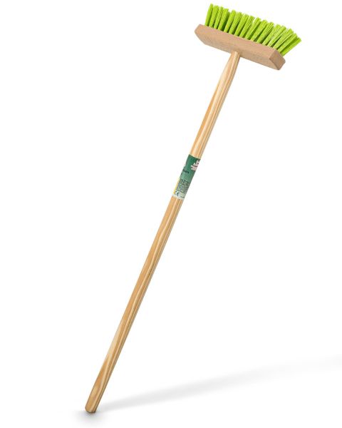 Kinder Besen Holz - kleiner Besen für Kinder - Spielbesen farblich sortiert